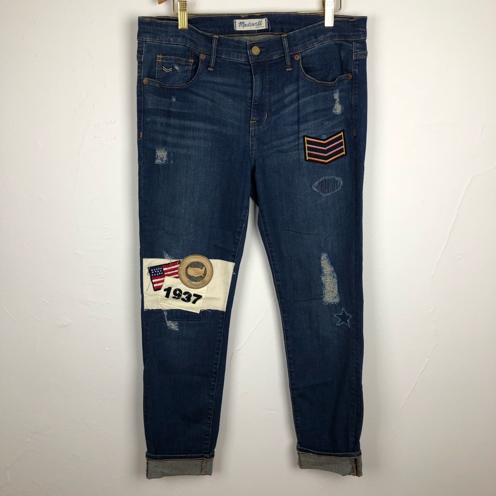 Madewell Since 1937 Blue Jeans American Flag